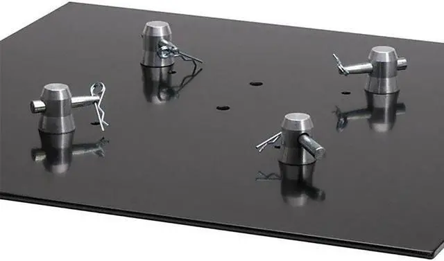 Alt view image 4 of 7 - Global Truss Square Steel Lighting Trussing Base Plate 2X2S for F24, F33 and F34