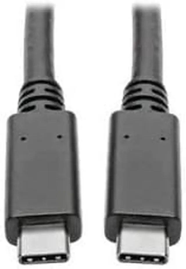 Alt view image 5 of 13 - Tripp Lite U420-C06 USB Type-C to Type-C Cable, M/M, 3.1, Gen 1, 5 Gbps, 6 ft. - Thunderbolt 3, USB-IF Certified, 3A