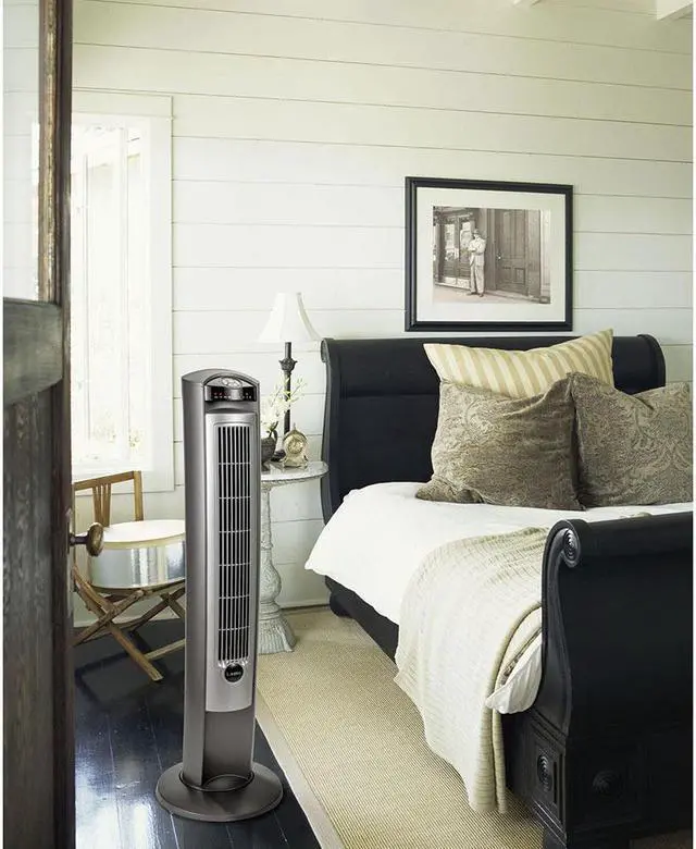 Alt view image 13 of 19 - Lasko T42951 Wind Curve Portable Oscillating Tower Fan