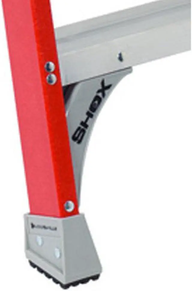 Alt view image 2 of 4 - LOUISVILLE FM1503 3 ft Fiberglass Twin Stepladder, 300 lbs. Capacity