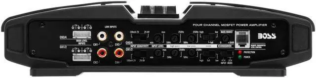 Alt view image 16 of 20 - BOSS Audio PF2200 Phantom 2200W 4 Channel Full Range, Class A/B Amplifier