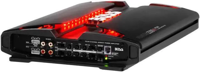 Alt view image 15 of 20 - BOSS Audio PF2200 Phantom 2200W 4 Channel Full Range, Class A/B Amplifier