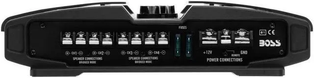 Alt view image 14 of 20 - BOSS Audio PF2200 Phantom 2200W 4 Channel Full Range, Class A/B Amplifier