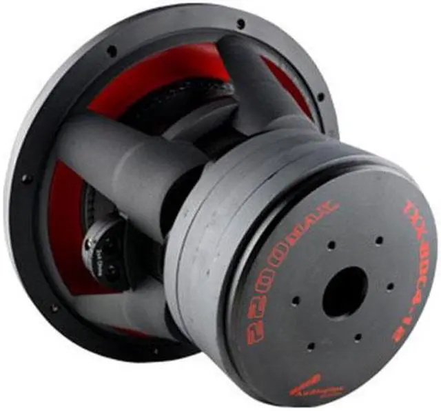Alt view image 5 of 20 - AudioPipe TXX-BDC4-12 12 Inch 2,200 Watt Dual 4 Ohm Car Speaker Subwoofer, Black