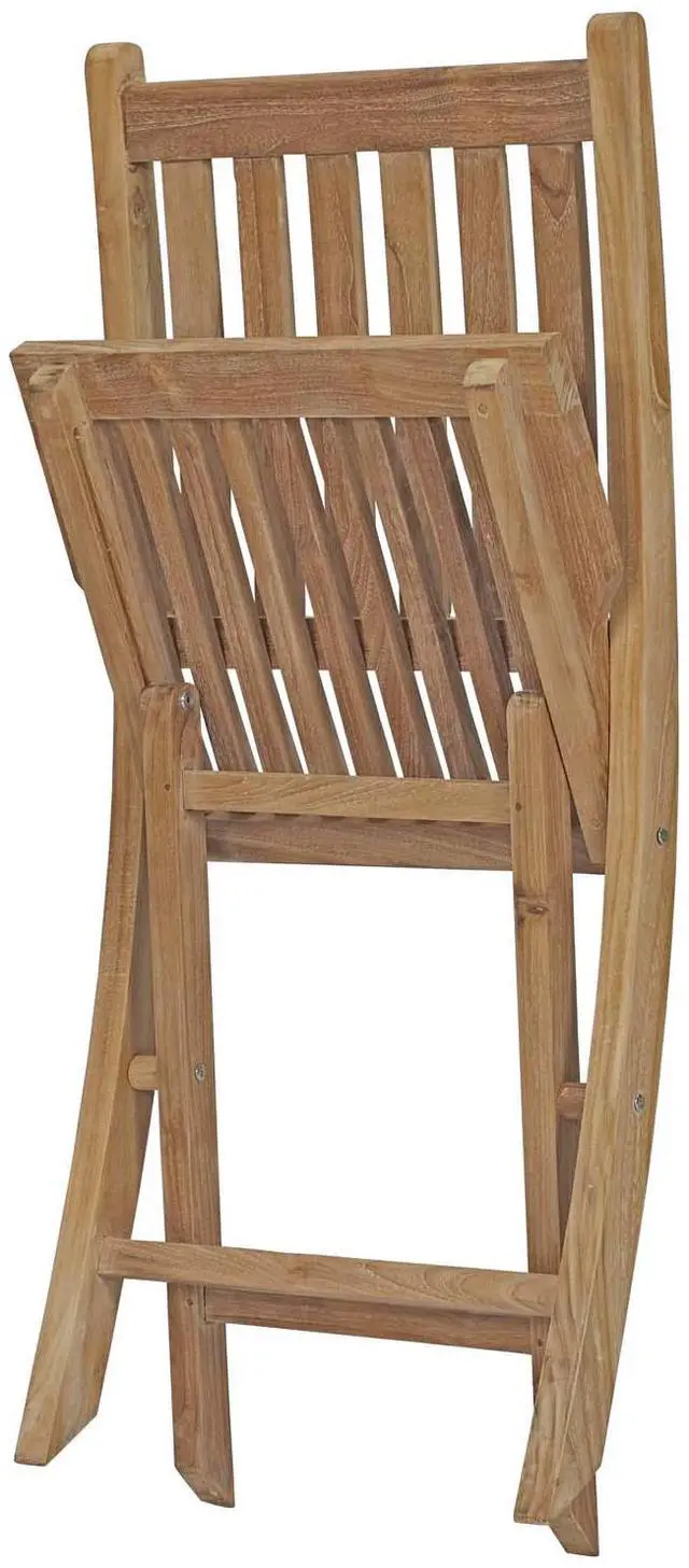 Alt view image 5 of 13 - Marina 11 Piece Outdoor Patio Teak Outdoor Dining Set - Natural