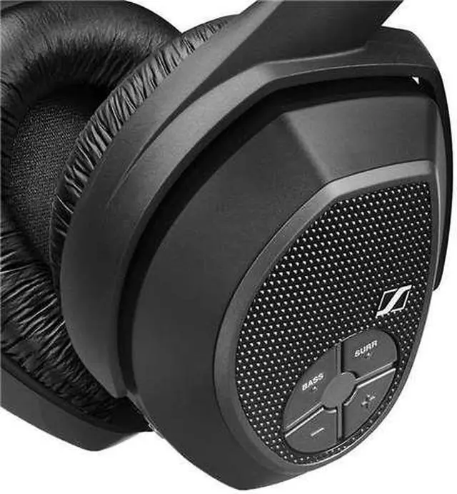 Alt view image 19 of 20 - Sennheiser RS 175 Black HDR 175 Yes Connector Circumaural Headphone/Headset