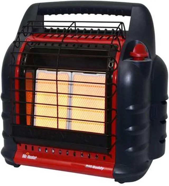 Alt view image 2 of 10 - Mr. Heater 4,000 - 18000 BTU Big Buddy Portable LP Gas Heater Unit