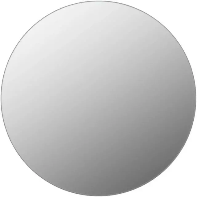 Alt view image 2 of 12 - vidaXL Wall Mirror Transparent Glass 27.6 in diameter Wall mounting