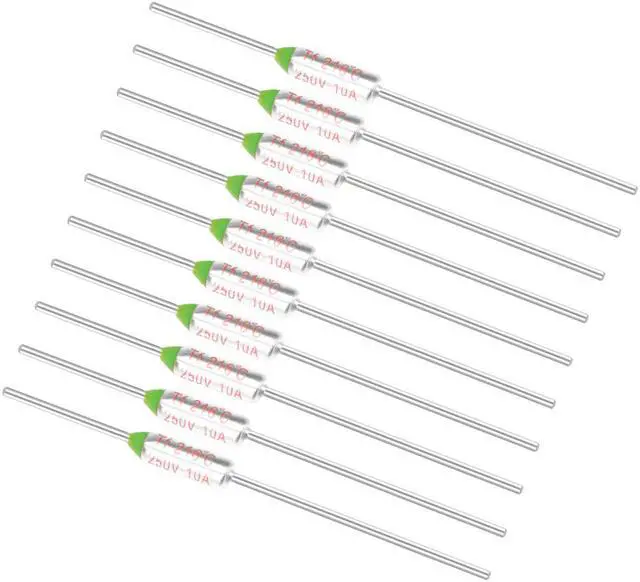 Main image of Thermal Fuse 250V 10A TF 216 Celsius Degree Temperature Electrical Circuit Cutoff 10pcs