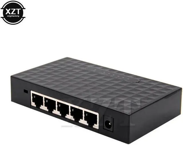 Main image of 10/100/1000Mbps 5 Port Mini Base Gigabit HUB Fast LAN Ethernet Desktop Network Switches Adapter 1pcs hot sale