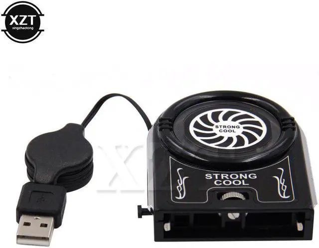 Alt view image 3 of 5 - Notebook Laptop Cooling Cooler Fan Pad Mini Vacuum Strong Cool Air Extract Flexible External for Laptop Computer hot sale