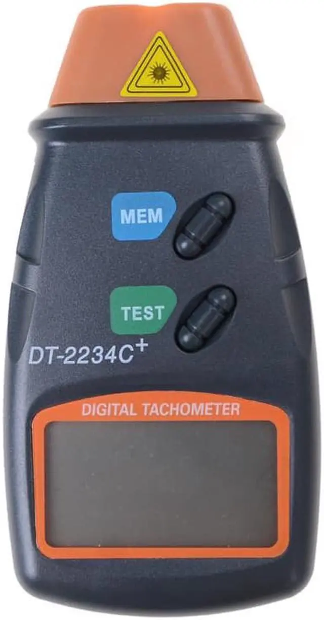 Alt view image 5 of 5 - Digital photo tachometer digital engine tachometer digital speedometer Digital Laser Photo Tachometer Non Contact Tach