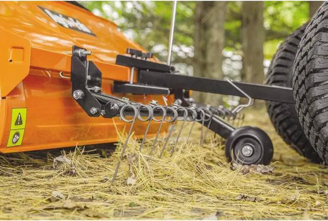 Alt view image 5 of 9 - Agri-fab Multi-Fit Front Mount Dethatcher with 14 Heat Treated Spring Tines