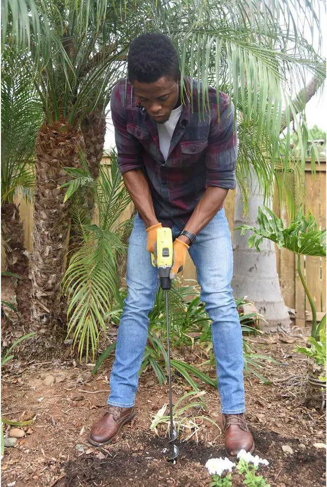 Alt view image 4 of 8 - Yard Butler Garden Roto Digger 30 in. Attach to Any Cordless - RD2