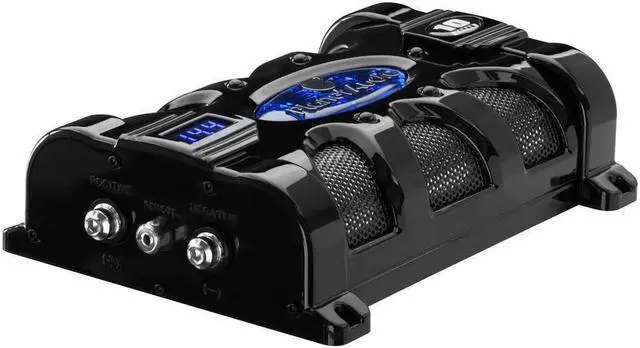 Alt view image 9 of 14 - Planet Audio PC10F 10 Farad 20-Volt Digital LED Car Audio Power Capacitor Cap