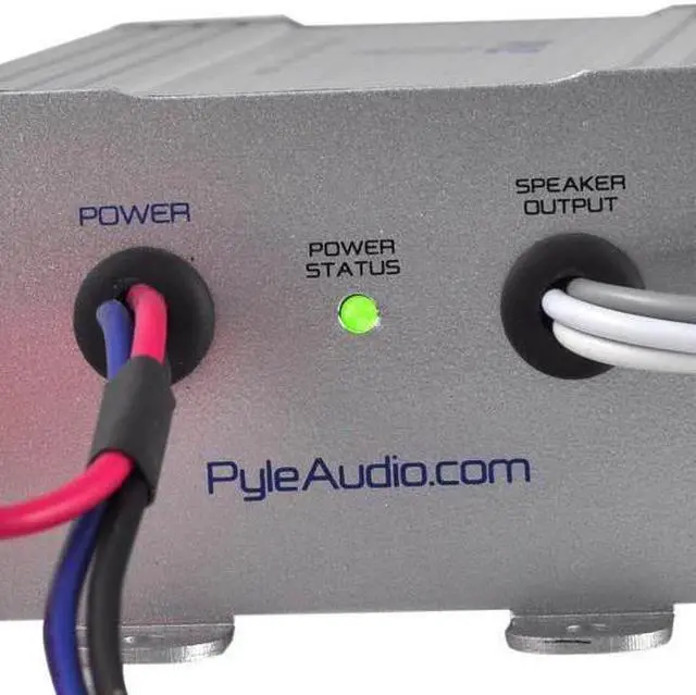 Alt view image 5 of 7 - PYLE PLMRMBT5S Hydra Series 2-Channel 600-Watt Water-Resistant Class AB Marine Amp with Bluetooth(R)