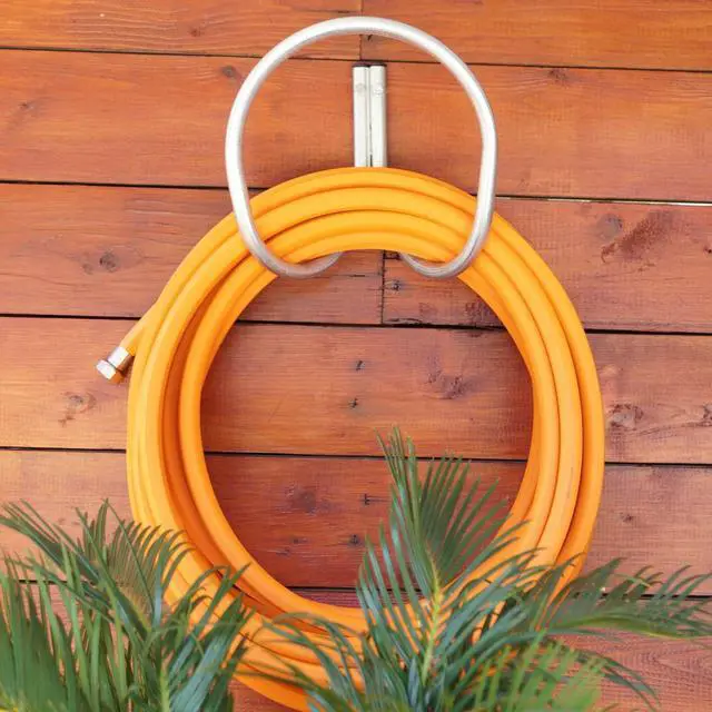 Alt view image 2 of 7 - YARD BUTLER HHRP-4 Wall Mount Hose Hanger,Steel,10 In. Dia.