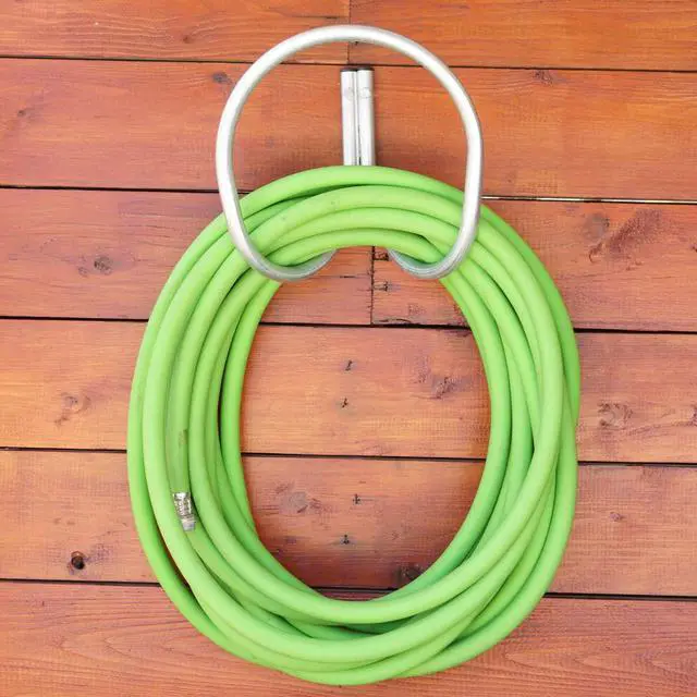 Alt view image 4 of 7 - YARD BUTLER HHRP-4 Wall Mount Hose Hanger,Steel,10 In. Dia.