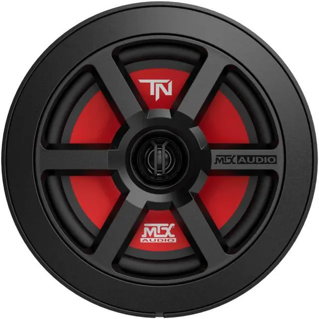 Alt view image 3 of 19 - mtx terminator6 45 watt rms 2 way polypropylene coaxial car speakers, pair
