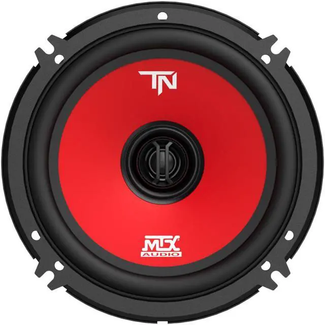 Alt view image 2 of 19 - mtx terminator6 45 watt rms 2 way polypropylene coaxial car speakers, pair