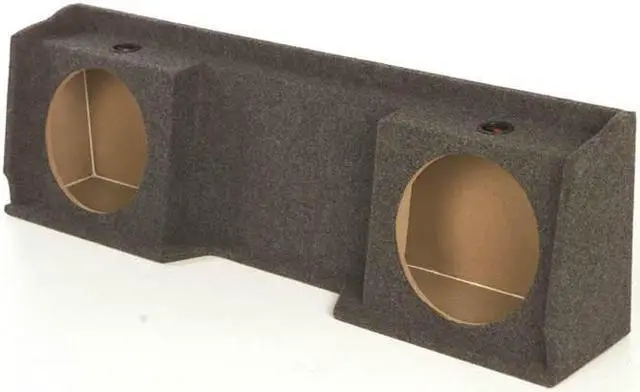 Alt view image 4 of 10 - QPOWER GMC12 DF EMPTY WOOFER BOX GMC XCAB '99-06 DOWNFIRING; 2 (12)