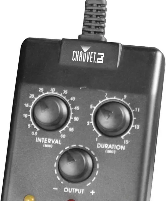 Alt view image 2 of 7 - Chauvet DJ FC-T Wired Remote Timer for Hurricane H1300 H1100 H901 Fog Machine