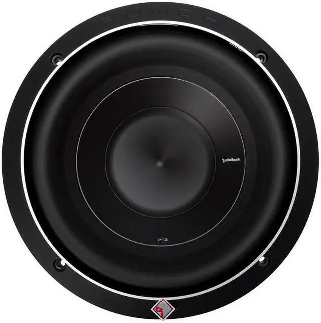Alt view image 2 of 7 - Rockford Fosgate P2D2-8 8 Inch Punch P2 500W 2-Ohm DVC Car Audio Subwoofer Sub