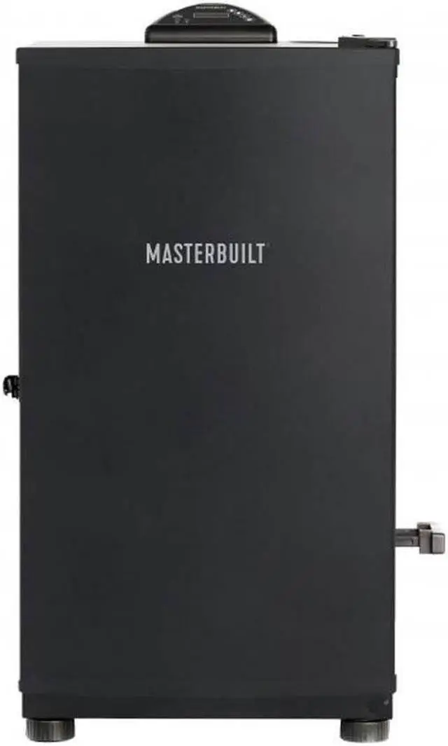 Alt view image 2 of 5 - Masterbuilt Outdoor Barbecue 30" Digital Electric BBQ Meat Smoker Grill, Black