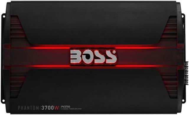 Alt view image 10 of 15 - Boss Audio PV3700 Phantom 3700W 5 Channel A/B Car Audio LED Amplifier w/ Remote