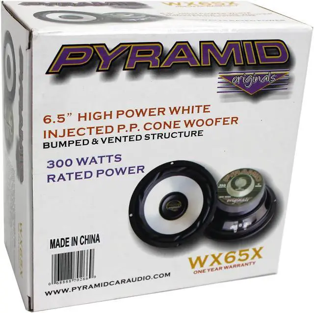 Alt view image 6 of 13 - PYRAMID WX65X Pyramid 6.5 Midrange Speaker 150W RMS/300W Max 4 Ohm