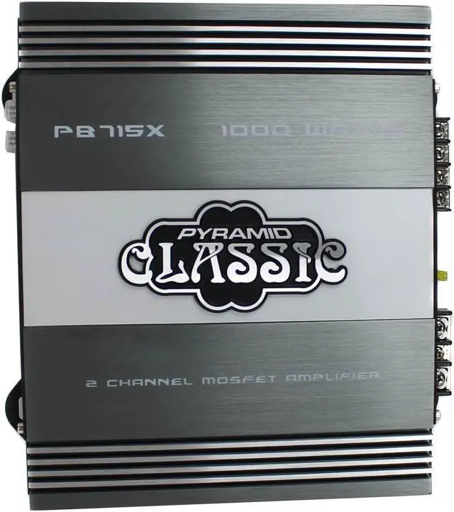 Alt view image 3 of 9 - Pyramid PB715X 1000W 2-Channel Amplifier