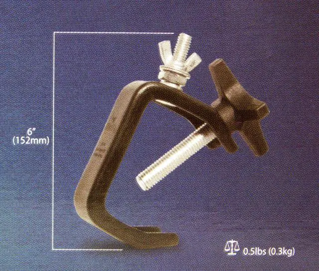 Alt view image 17 of 20 - Chauvet CLP-03 C-Clamp (pair)