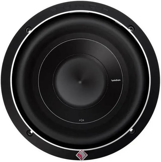 Alt view image 2 of 7 - ROCKFORD FOSGATE P2D4-8 8" Punch P2 500 Watt 4-Ohm DVC Car Audio Subwoofer P2D48