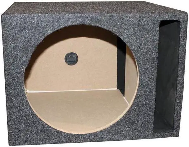 Alt view image 3 of 8 - Qpower QSBASS10 *Sbass10* Empty Woofer Box ; (1)10" Slot Ported