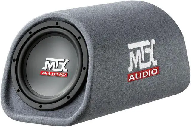Alt view image 2 of 16 - MTX AUDIO RT8PT 8" 240W Car Loaded Subwoofer Enclosure Amplified Tube Box Vented
