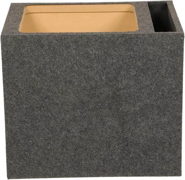 Alt view image 4 of 8 - Qpower QHD115VSQ Single Square 15" Vented Woofer Box