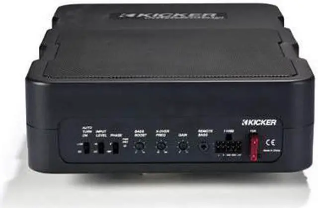 Alt view image 16 of 20 - KICKER 11HS8 8" 150W Hideaway Car Audio Powered Subwoofer Sub Enclosure HS8