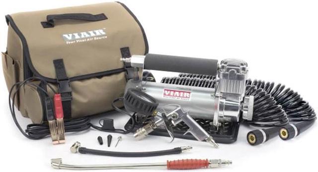 Alt view image 4 of 10 - VIAIR 45053 Silver Automatic Portable Compressor Kit 450P-RV