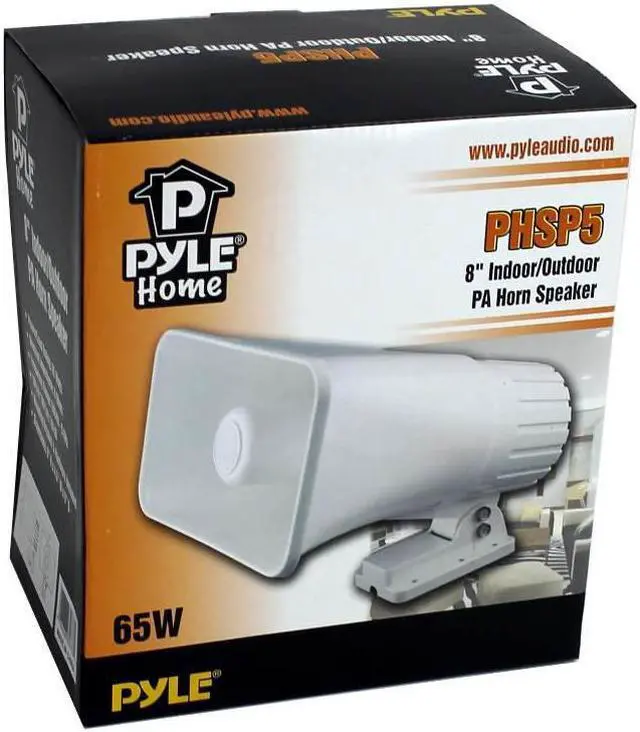 Alt view image 15 of 15 - New Pyle Phsp5 8" 65W Indoor And Outdoor Pa Horn Speaker 65 Watt
