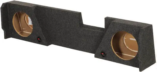 Alt view image 9 of 12 - Qpower Gmc/chevy Speaker Enclosure (gmc102014dcab)