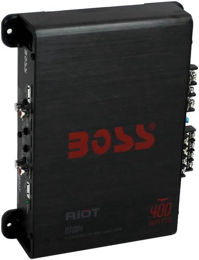 Alt view image 3 of 4 - 2) Boss CH6530 6.5" 300W + 2) CH6920 6x9" 350W 2-Way Speakers + R1004 400W Amp