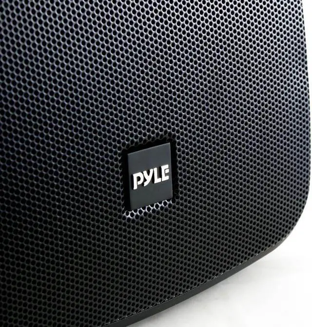 Alt view image 13 of 13 - Pyle Home PDWR54BTB 5.25 Indoor/Outdoor 600-Watt Bluetooth Speaker System (Black)