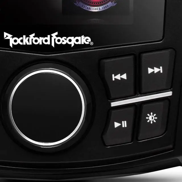Alt view image 6 of 20 - Rockford Fosgate PMX-3 Punch Marine/Motorsport 2.7" Digital Media Receiver