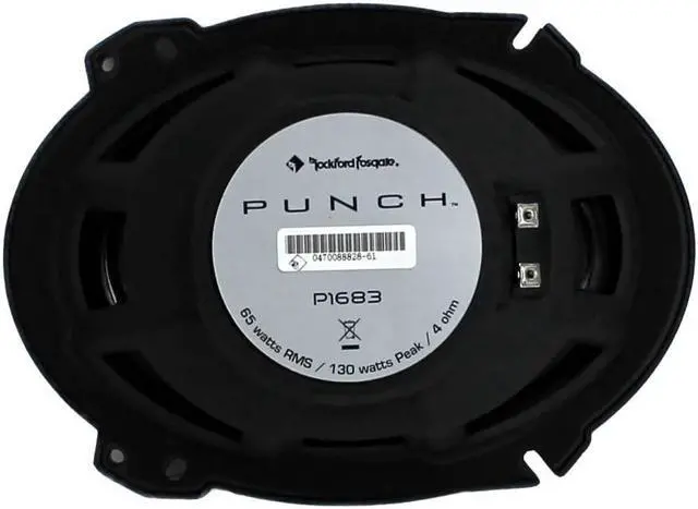 Alt view image 10 of 13 - ROCKFORD FOSGATE P1683 6" X 8" PUNCH 3-WAY CAR STEREO SPEAKER