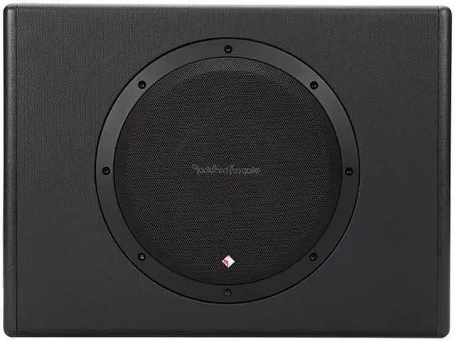 Alt view image 3 of 14 - New Rockford Fosgate P300-10 10" 300 Watt Single Powered Subwoofer Sub Enclosure