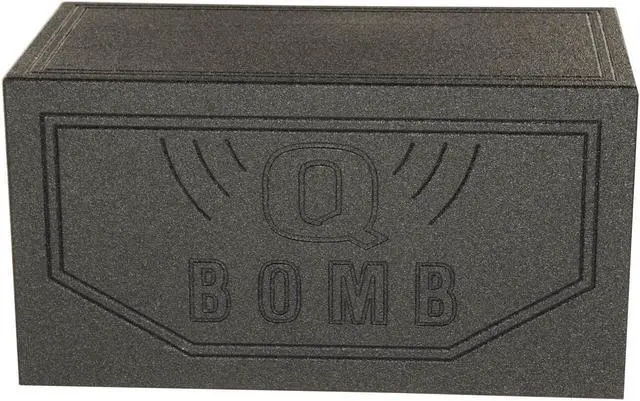 Alt view image 7 of 9 - QPower QBOMB15VL Single 15" Vented Ported Car Subwoofer Sub Box Enclosure QBOMB