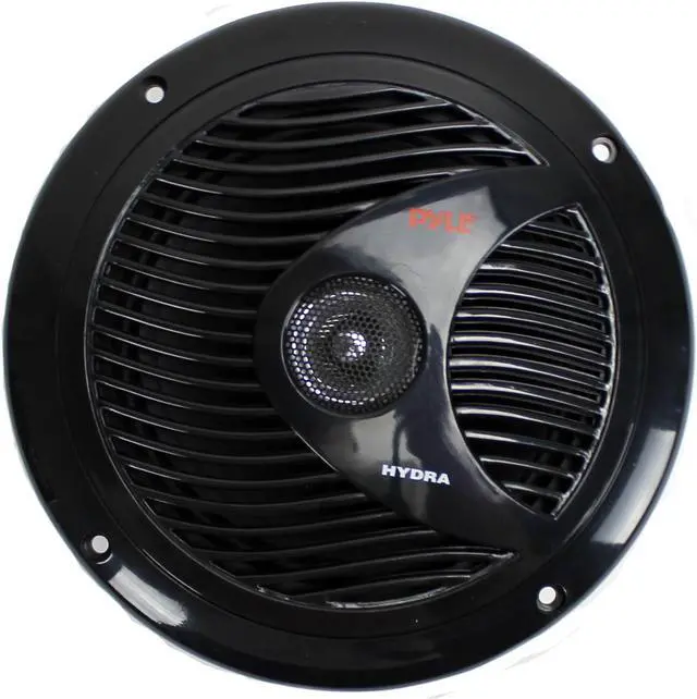 Alt view image 2 of 7 - 2) NEW PYLE PLMR60B 6.5" 150W Marine/Boat Dual Cone Waterproof Speakers PAIR