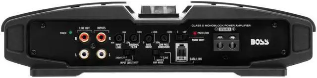 Alt view image 10 of 12 - Boss Audio PD5000 Phantom 5000W Monoblock D Car Audio LED Amplifier with Remote