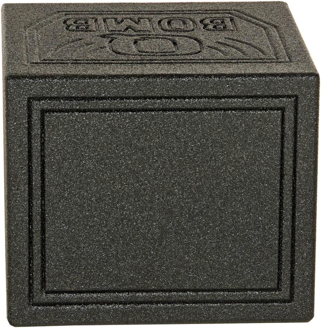 Alt view image 6 of 8 - Qpower QBOMB15SSINGLE Single 15" Sealed Woofer Enclosure Withh Bed Liner Spray