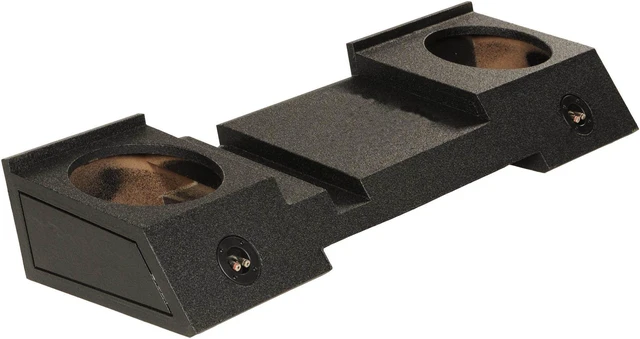 Alt view image 2 of 10 - Qpower QBGMCAVALANCHE10DF Dual 10" Box For GMC Avalanche Bomb